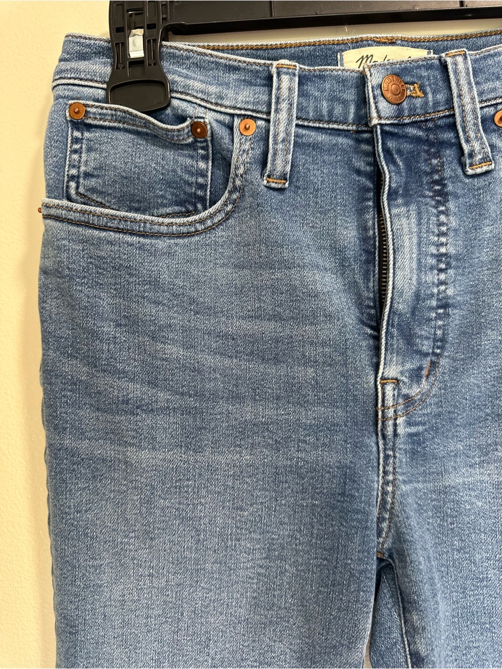 Madewell Cali Demi-Boot Medium Wash Jean - Picture 4 of 9
